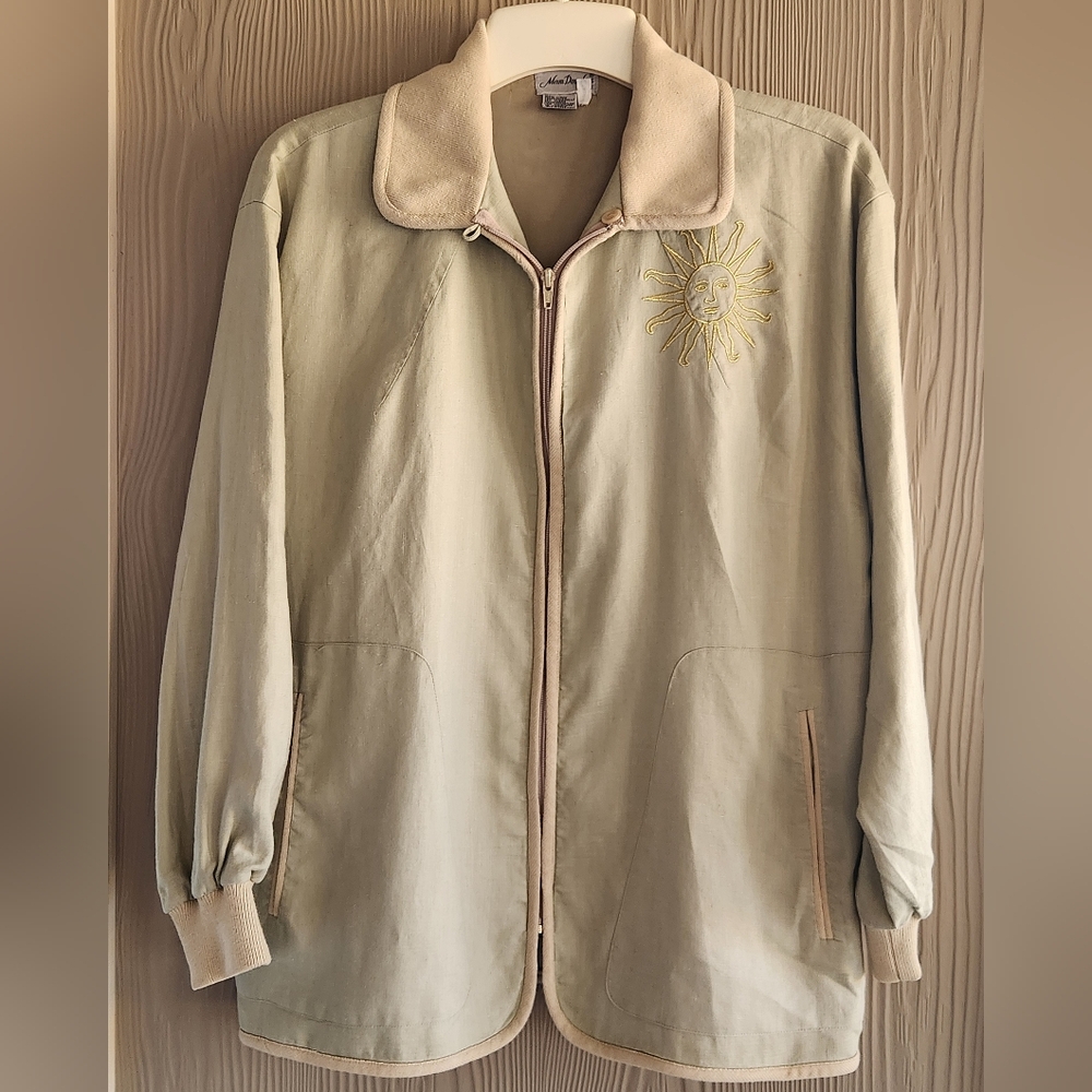 Vtg Adam Douglass Zodiac Jacket